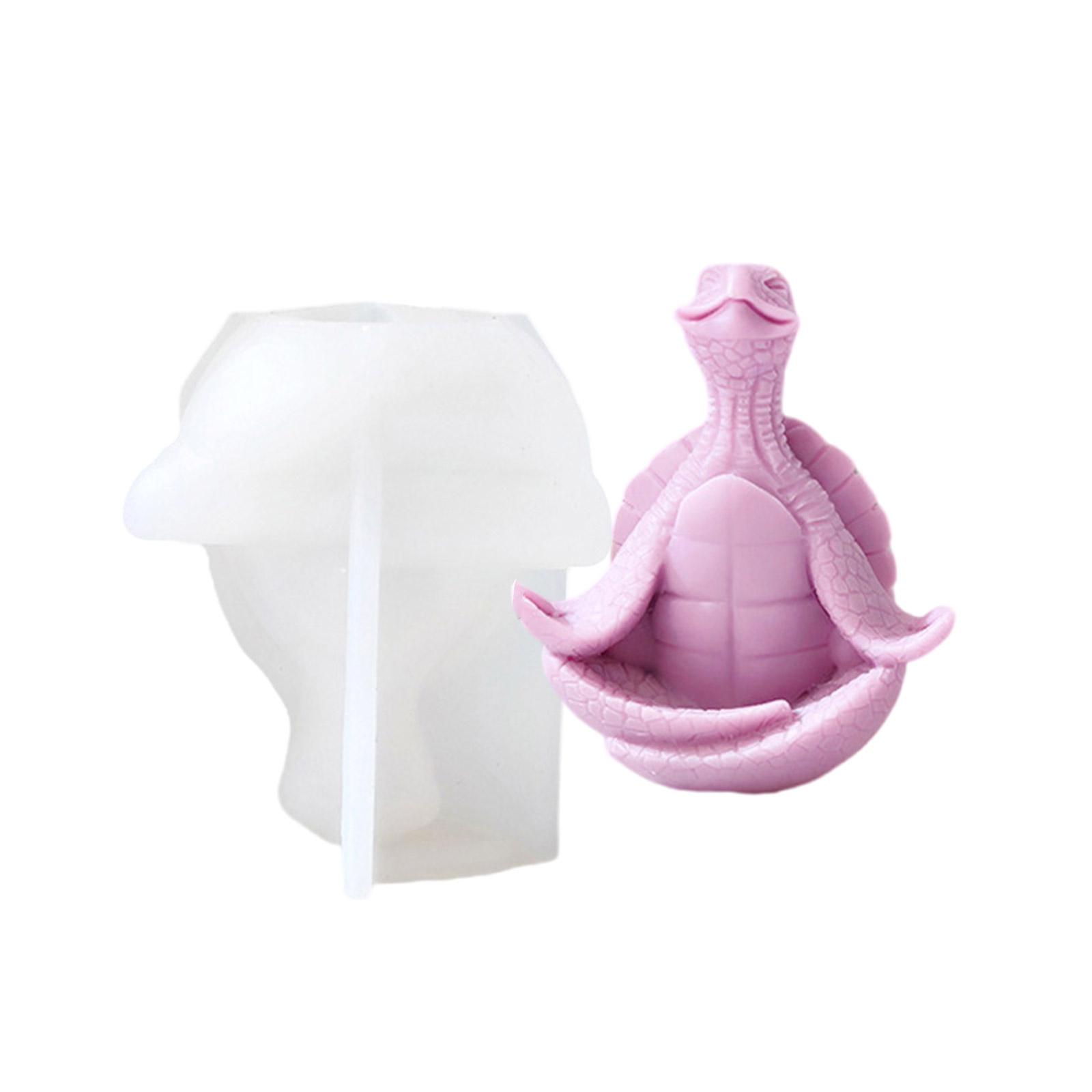 Гибкая силиконовая форма для йоги Черепашки Формы для свечей Ароматизированные ароматерапевтические формы Ручная работа Форма для украшения 1
Гибкая силиконовая форма для йоги Черепашки Формы для свечей Ароматизированные ароматерапевтические формы Ручная работа Форма для украшения 1