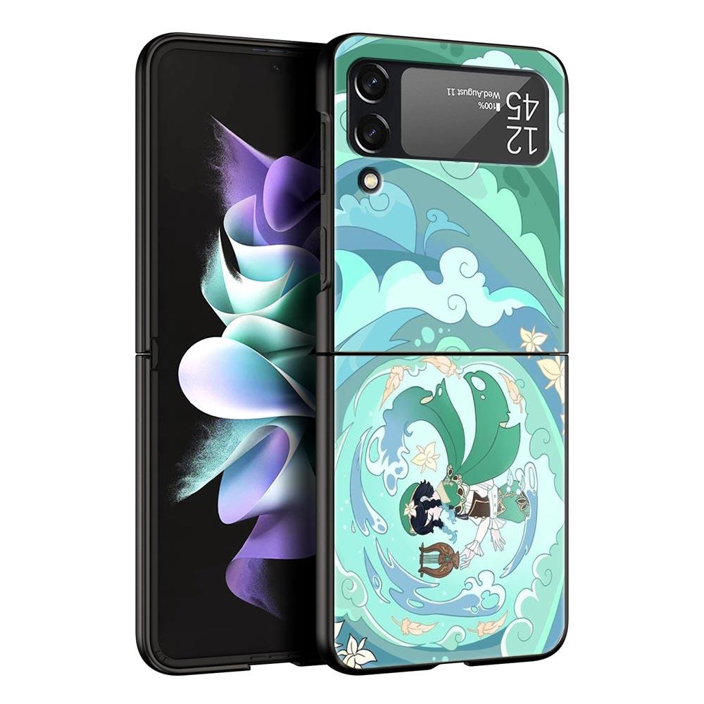 Z Flip 4 Phone Case for Samsung Galaxy Z Flip 3 5G ZFlip3 Flip3 zflip Flip4 Black Hard Cover Genshin Impact Cartoon Logo Shell Z Flip3 5G
Z Flip 4 Phone Case for Samsung Galaxy Z Flip 3 5G ZFlip3 Flip3 zflip Flip4 Black Hard Cover Genshin Impact Cartoon Logo Shell Z Flip3 5G