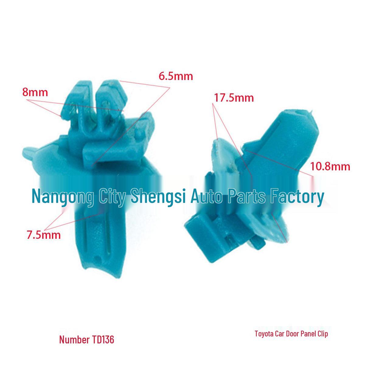 Toyota Interior Trim Panel Buckles for Land Cruiser, Camry, Crown, Reiz, Corolla 10000
Toyota Interior Trim Panel Buckles for Land Cruiser, Camry, Crown, Reiz, Corolla 10000