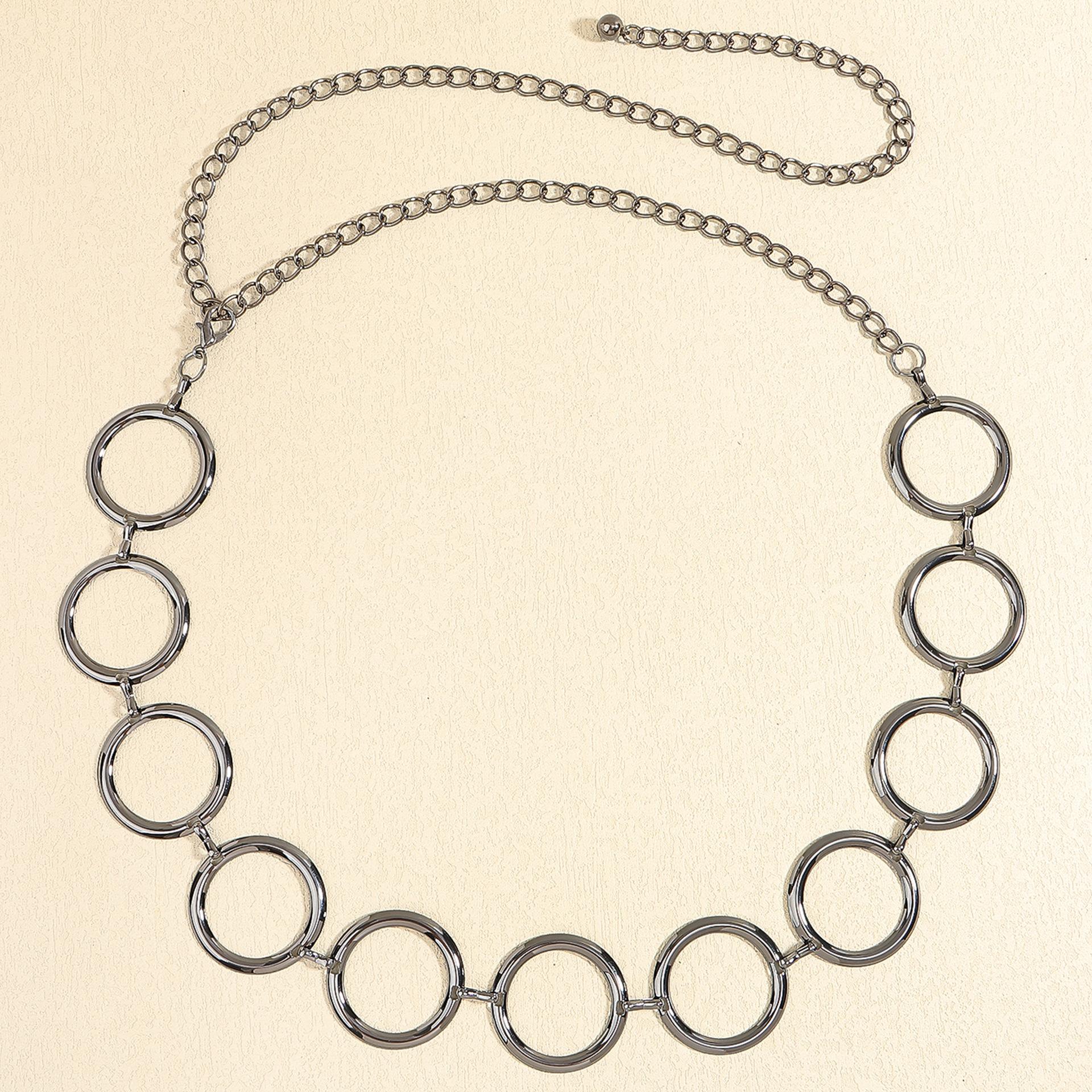 Металлическое украшение для ремня Универсальные европейские и американские женские аксессуары Костюм Пояс-кушак Цепочка Пояс 115cm
Металлическое украшение для ремня Универсальные европейские и американские женские аксессуары Костюм Пояс-кушак Цепочка Пояс 115cm