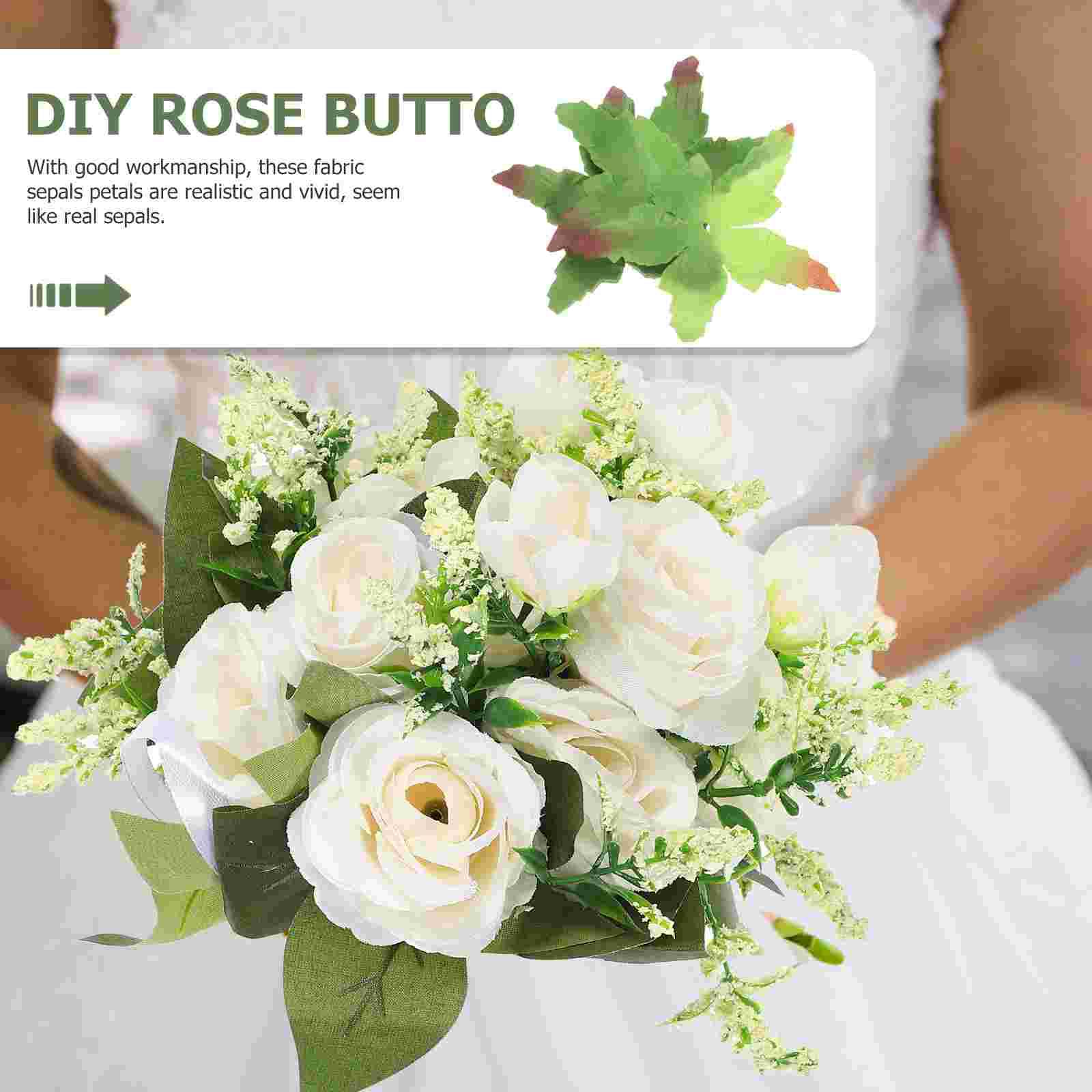 50 Pcs Artificial Torus Calyxes Receptacles Fabric Sepals Petals DIY Flowers Plant Cloth Rose Materials Fresh 11x11cm зелений
50 Pcs Artificial Torus Calyxes Receptacles Fabric Sepals Petals DIY Flowers Plant Cloth Rose Materials Fresh 11x11cm зелений