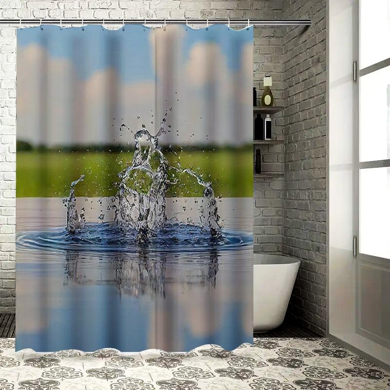 3D Print Shower Curtain Waterproof Wall Art Decorative Bathroom Plastic Curtains 90x180cm
3D Print Shower Curtain Waterproof Wall Art Decorative Bathroom Plastic Curtains 90x180cm
