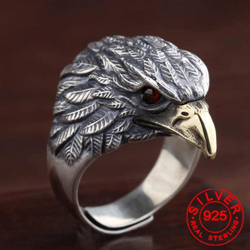 BFCLUB Silver Color Ring For Women Jewelry Eagle Finger Open Vintage Handmade Ring Allergy For Party Birthday Gift
BFCLUB Silver Color Ring For Women Jewelry Eagle Finger Open Vintage Handmade Ring Allergy For Party Birthday Gift