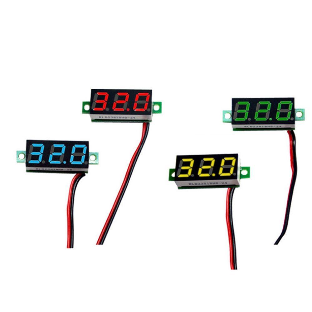 Display 2.5~30V Motorcycle Auto Digital Voltmeter Car Voltage Meter Tester Detector Power Voltage червоний
Display 2.5~30V Motorcycle Auto Digital Voltmeter Car Voltage Meter Tester Detector Power Voltage червоний