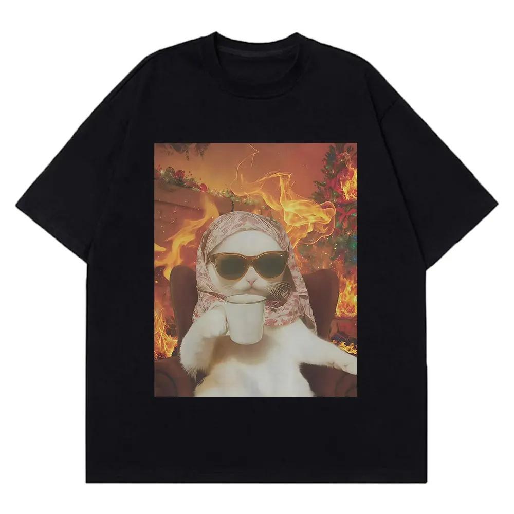 I Chill Cat Xmas Funny Cat Meme T-shirt Women Casual and Loose T-shirt Summer Hip-hop Aesthetic Fashion Tee Funny Unisex Tops... 5XL різнокольоровий
I Chill Cat Xmas Funny Cat Meme T-shirt Women Casual and Loose T-shirt Summer Hip-hop Aesthetic Fashion Tee Funny Unisex Tops... 5XL різнокольоровий
