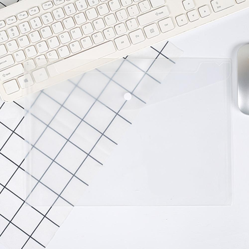1Pcs with Snap Button A4 Binder Pocket Clear Envelope Popper Wallets for School Office Home clear
1Pcs with Snap Button A4 Binder Pocket Clear Envelope Popper Wallets for School Office Home clear