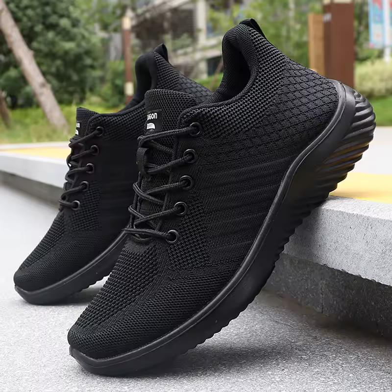 Men s Solid Color Lace-Up Casual Shoes Lightweight Outdoor Sneakers Suitable for All Seasons Training Lightweight Breathable Non-Slip Casual Shoes 40 чорний
Men s Solid Color Lace-Up Casual Shoes Lightweight Outdoor Sneakers Suitable for All Seasons Training Lightweight Breathable Non-Slip Casual Shoes 40 чорний