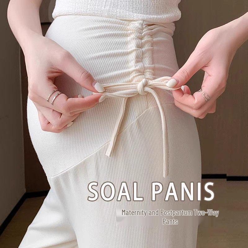 Summer Lightweight Maternity Wide-Leg Drawstring Pants - Petite Casual Style Without Support M (80-110 lbs)
Summer Lightweight Maternity Wide-Leg Drawstring Pants - Petite Casual Style Without Support M (80-110 lbs)
