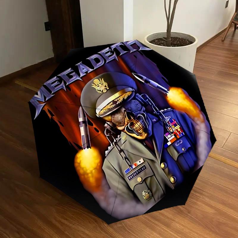 1pc Megadeth Auto Cute Personality Umbrella | Portable Foldable 8-Rib, Cute Halloween & Christmas Gift for Outdoor, Casual Accessory, Durable Canopy y
1pc Megadeth Auto Cute Personality Umbrella | Portable Foldable 8-Rib, Cute Halloween & Christmas Gift for Outdoor, Casual Accessory, Durable Canopy y