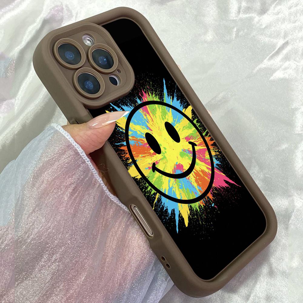 JT189 Colorful Smiley Face for iPhone 17 16 15 14 Pro Max Samsung S26 S25 Ultra A17 A16 A07 A56 A15 A06 Xiaomi 15T Redmi 15c 14C Note 13 Soft TPU Case Redmi 15C 4G/5G(171.6) коричневий
JT189 Colorful Smiley Face for iPhone 17 16 15 14 Pro Max Samsung S26 S25 Ultra A17 A16 A07 A56 A15 A06 Xiaomi 15T Redmi 15c 14C Note 13 Soft TPU Case Redmi 15C 4G/5G(171.6) коричневий