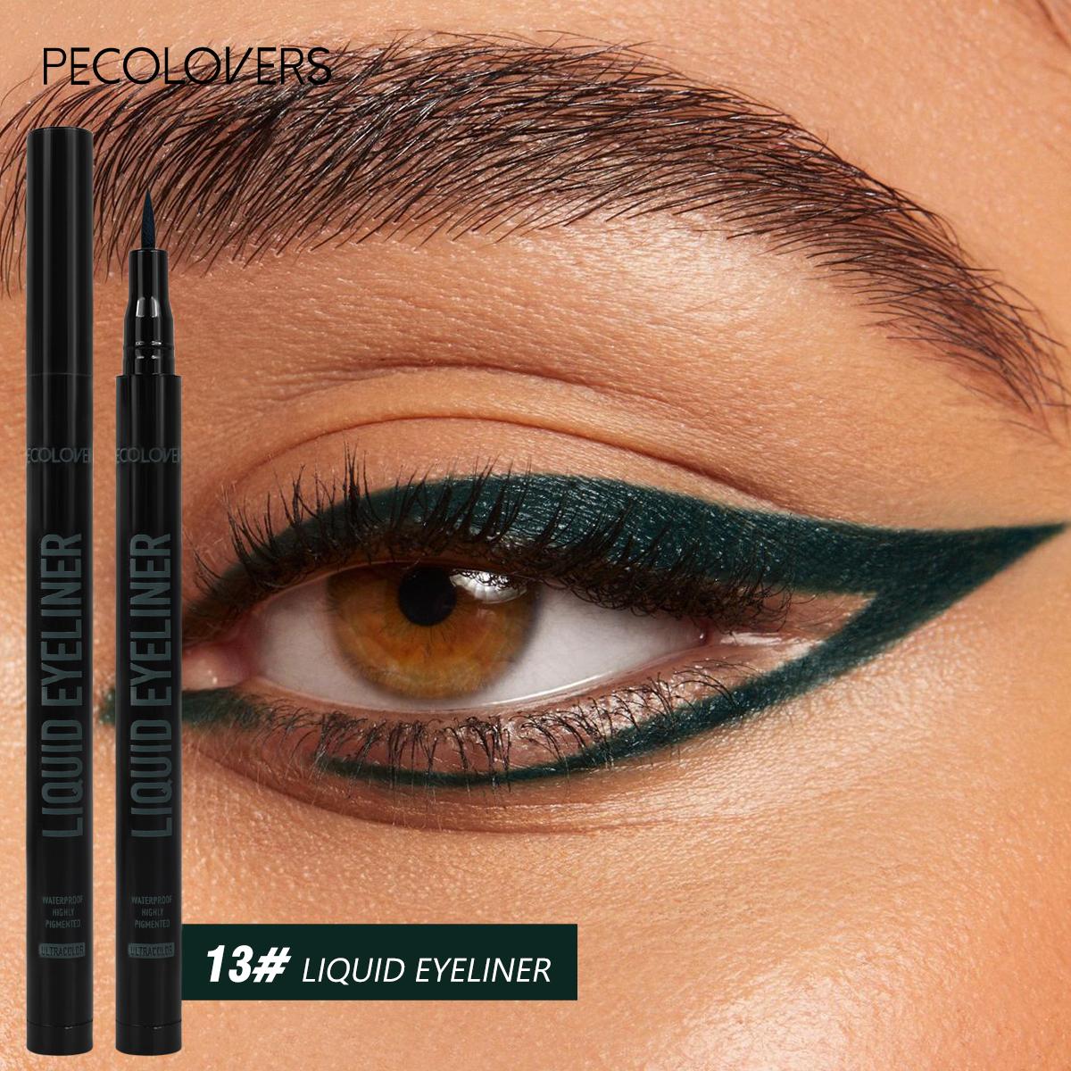 1PC 24-Hour Long-Lasting Green Eyeliner Liquid Pen - Non-Sticky Formula for Deepened & Highlighted Eye Contour Makeup
1PC 24-Hour Long-Lasting Green Eyeliner Liquid Pen - Non-Sticky Formula for Deepened & Highlighted Eye Contour Makeup