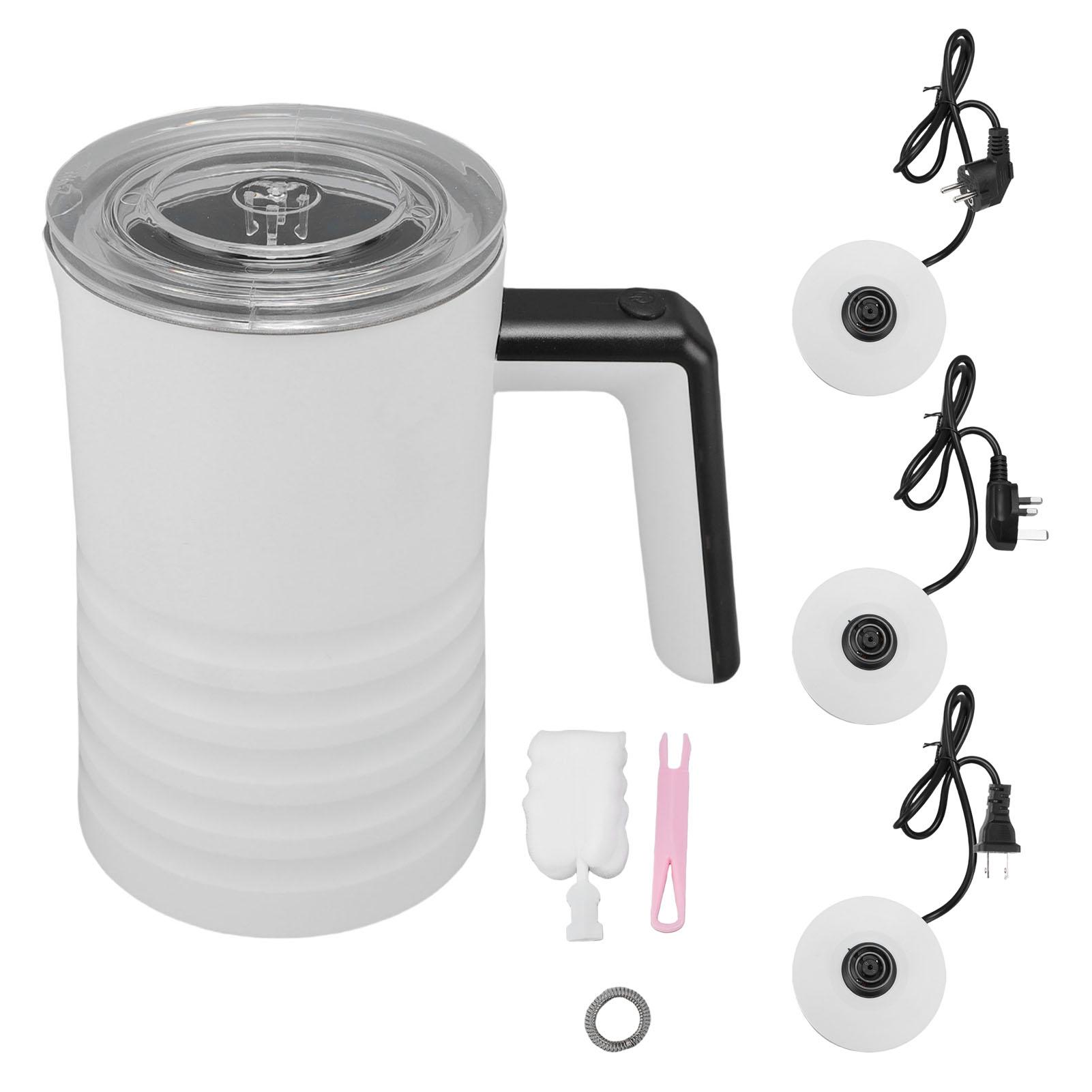 Milk Frother Electric Milk Frother and Steamer Warm and Cold Foam Maker for Home White EU Plug 220V
Milk Frother Electric Milk Frother and Steamer Warm and Cold Foam Maker for Home White EU Plug 220V