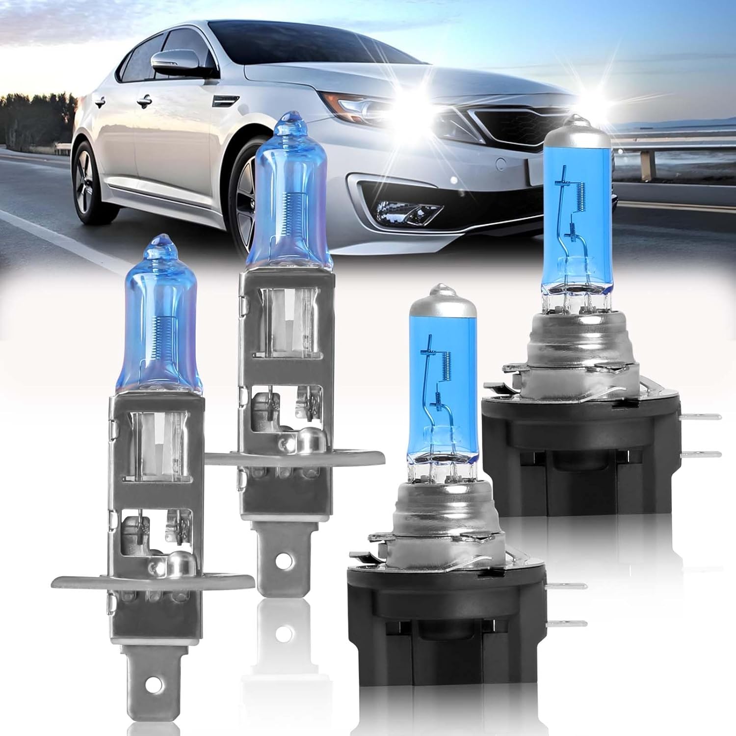 Fit for 2011 2012 2013 2014 2015 Kia Optima High Performance Headlight Bulbs,H1 H11B High Low Beam combo,100W,300% Brighter,IP68, plug and play,5000K For 2011-2013 Kia Optima(
Fit for 2011 2012 2013 2014 2015 Kia Optima High Performance Headlight Bulbs,H1 H11B High Low Beam combo,100W,300% Brighter,IP68, plug and play,5000K For 2011-2013 Kia Optima(