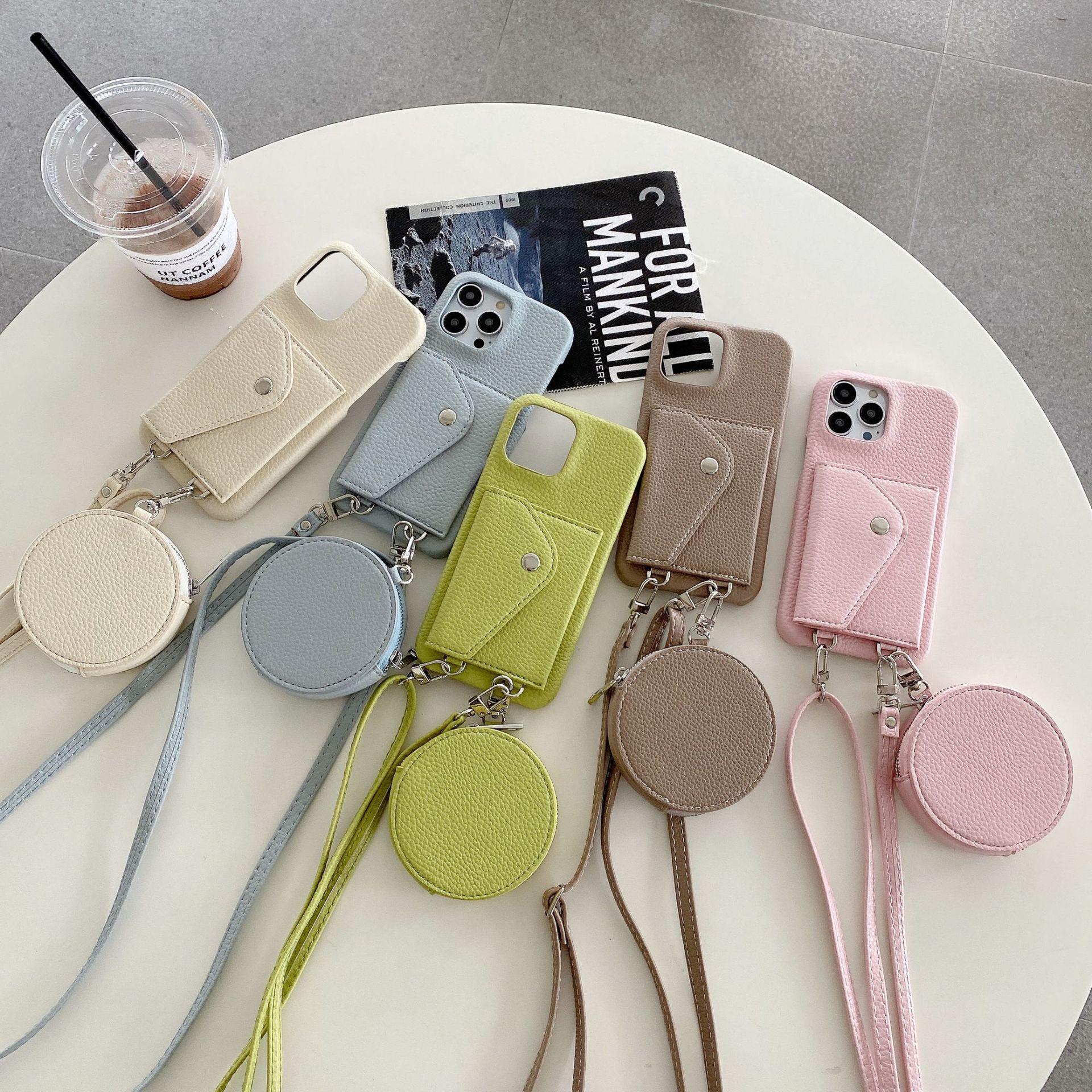 Japanese And Korean Leather Card Bag Zero Wallet Diagonal Phone Case Suitable For IPhone 14 15 Promax Protective Case XS
Japanese And Korean Leather Card Bag Zero Wallet Diagonal Phone Case Suitable For IPhone 14 15 Promax Protective Case XS