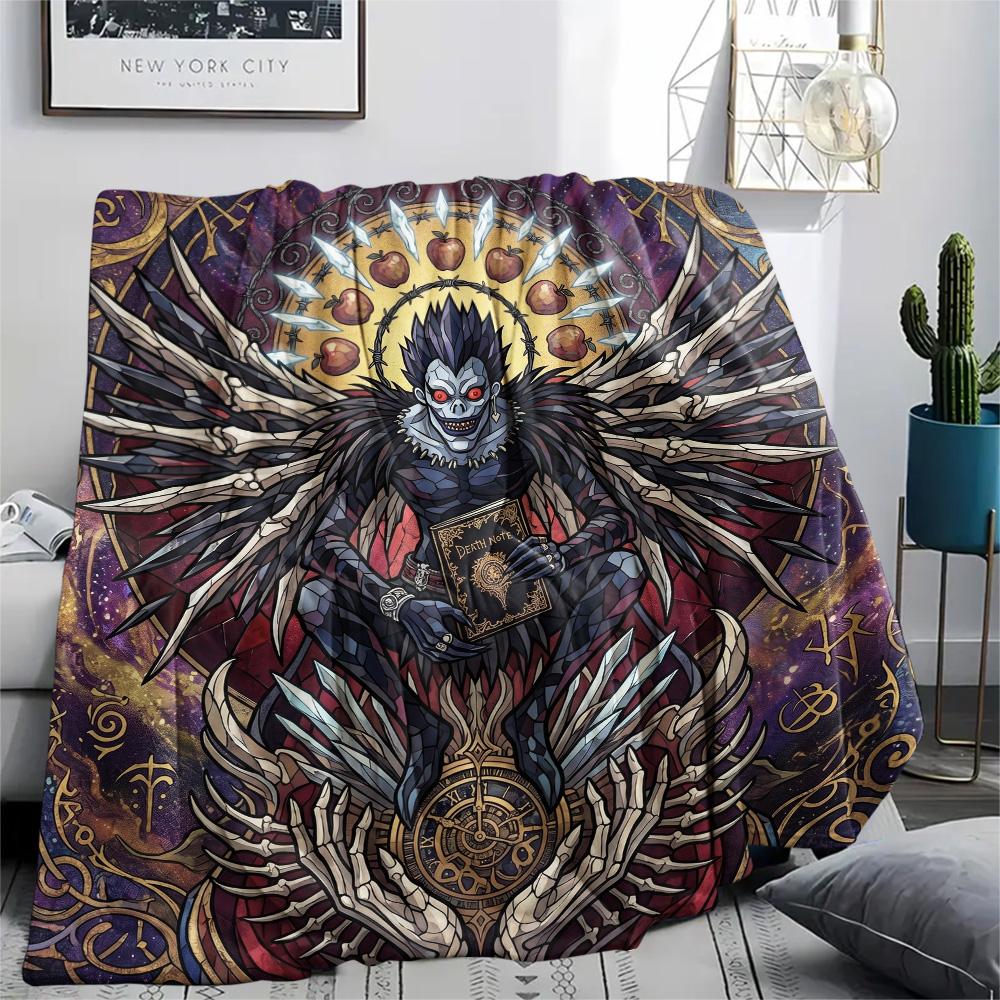 Death Note Print Flannel Blanket, Ultra Soft High Quality All Seasons Warm Throw, Home Decor Cozy Blanket, Perfect Christmas Gift 80cm x 120cm
Death Note Print Flannel Blanket, Ultra Soft High Quality All Seasons Warm Throw, Home Decor Cozy Blanket, Perfect Christmas Gift 80cm x 120cm