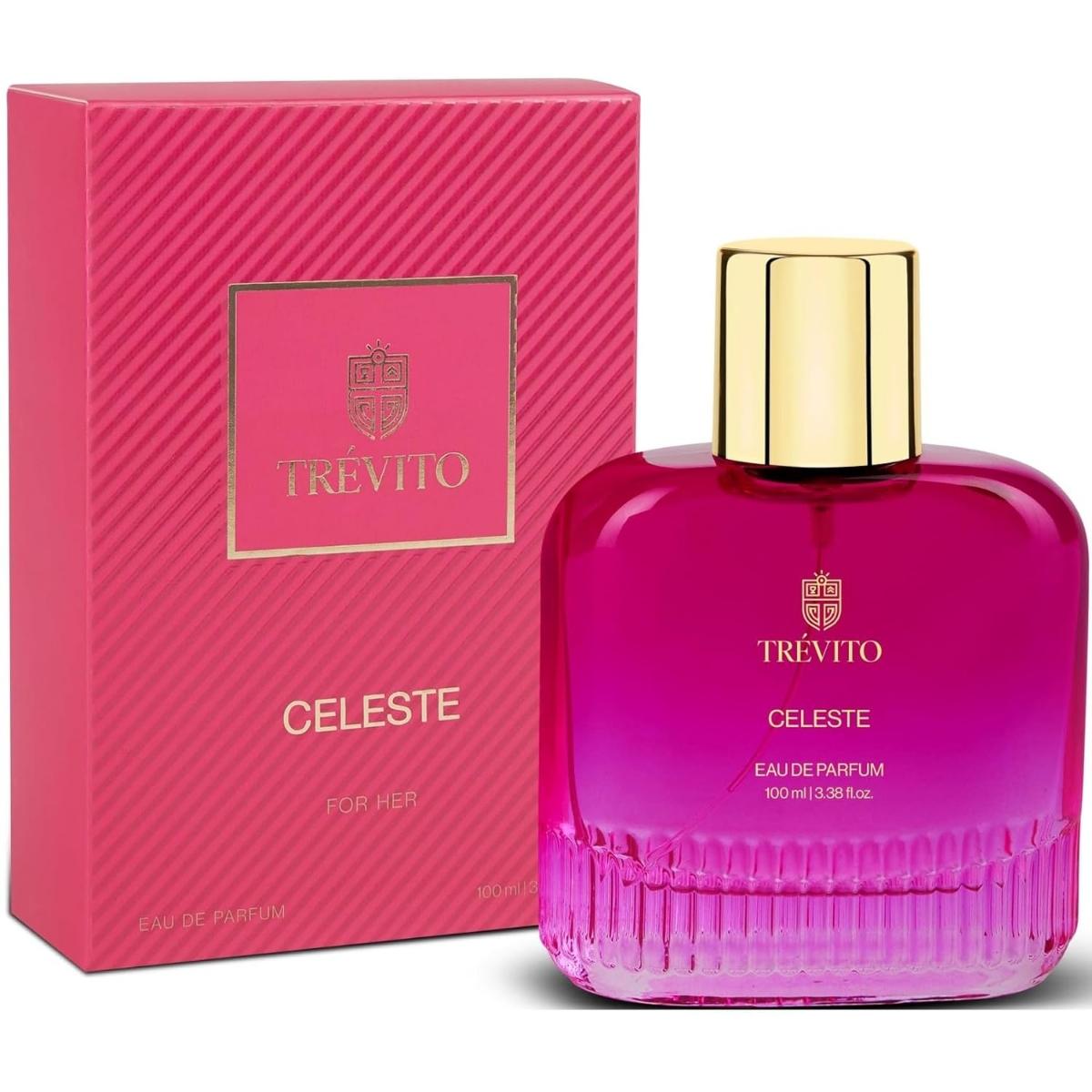 Celeste Perfume for Women | Long Lasting Eau de Parfum 100ml | Oriental Chypre Fruity Floral Scent with Pear, Rose, Lily of the Valley & Vanilla | 100 ml
Celeste Perfume for Women | Long Lasting Eau de Parfum 100ml | Oriental Chypre Fruity Floral Scent with Pear, Rose, Lily of the Valley & Vanilla | 100 ml