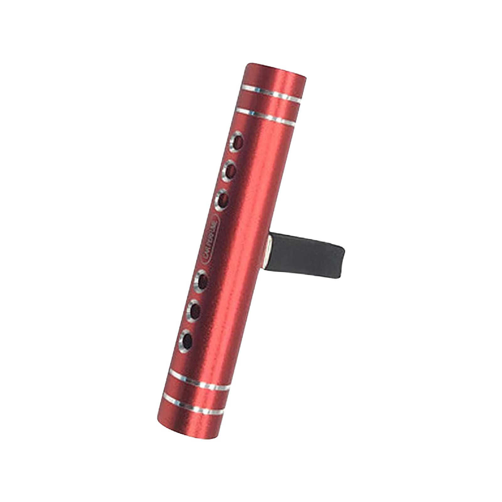 Аксессуары для салона автомобиля, креативный кондиционер из черного металлического сплава, твердая ароматерапевтическая палочка, автомобильный цилиндрический зажим One Size красный
Аксессуары для салона автомобиля, креативный кондиционер из черного металлического сплава, твердая ароматерапевтическая палочка, автомобильный цилиндрический зажим One Size красный