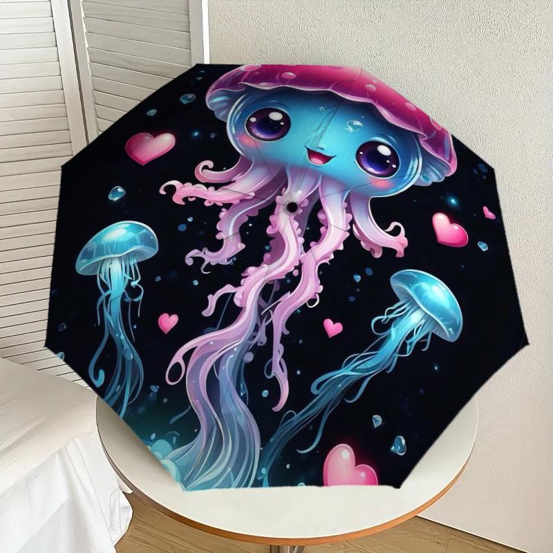 1pc Magical Jellyfish Adventure Umbrella with Plastic Handle,Suitable for All Seasons Home Travel Outdoor UmbrellaDD293
1pc Magical Jellyfish Adventure Umbrella with Plastic Handle,Suitable for All Seasons Home Travel Outdoor UmbrellaDD293