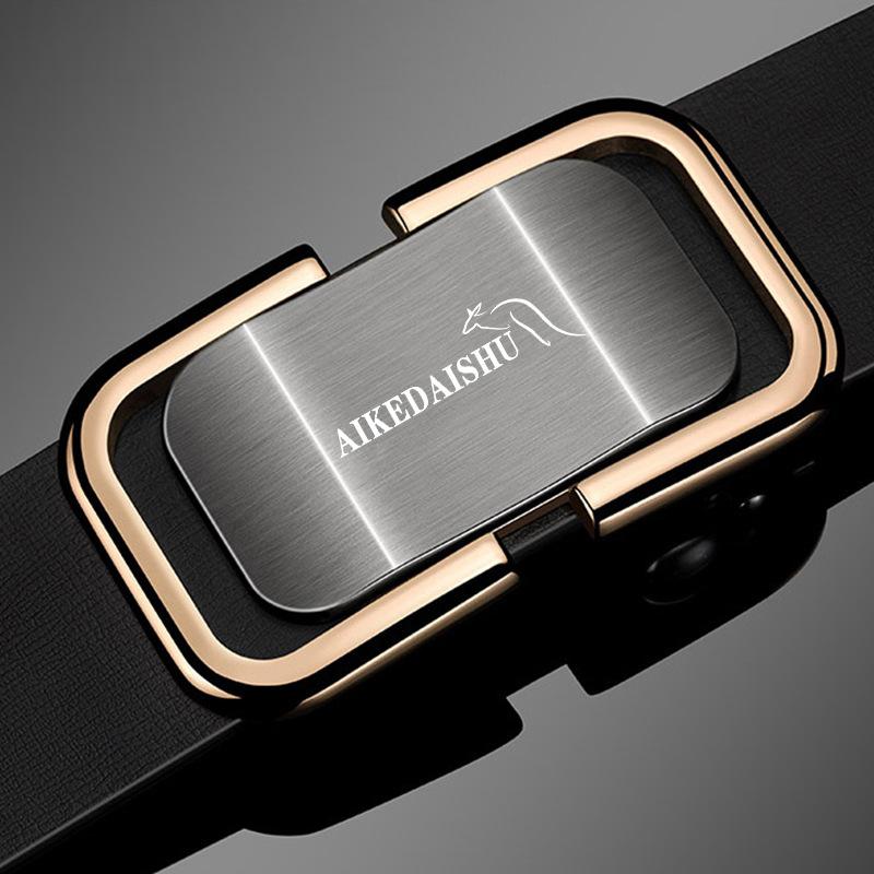 Пояс из натуральной кожи с автоматической пряжкой, повседневный, деловой, из коровьей кожи, для молодых и мужчин среднего возраста, универсальный, для мужских брюк 105cm
Пояс из натуральной кожи с автоматической пряжкой, повседневный, деловой, из коровьей кожи, для молодых и мужчин среднего возраста, универсальный, для мужских брюк 105cm