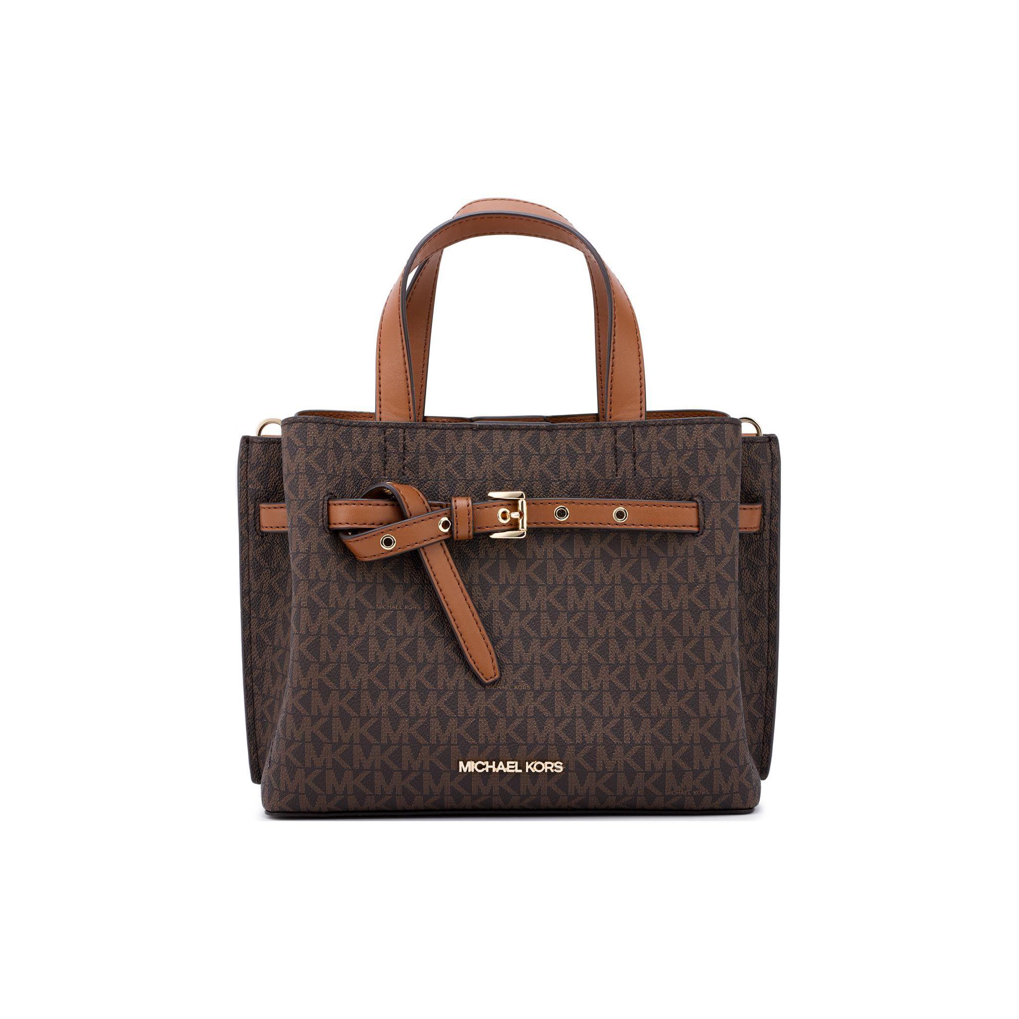 Michael Kors MK Emilia Classic Monogram Print Zipper Magnetic Closure Handbag Women Handbags Brown 35H0GU5S1B-200 Small
Michael Kors MK Emilia Classic Monogram Print Zipper Magnetic Closure Handbag Women Handbags Brown 35H0GU5S1B-200 Small