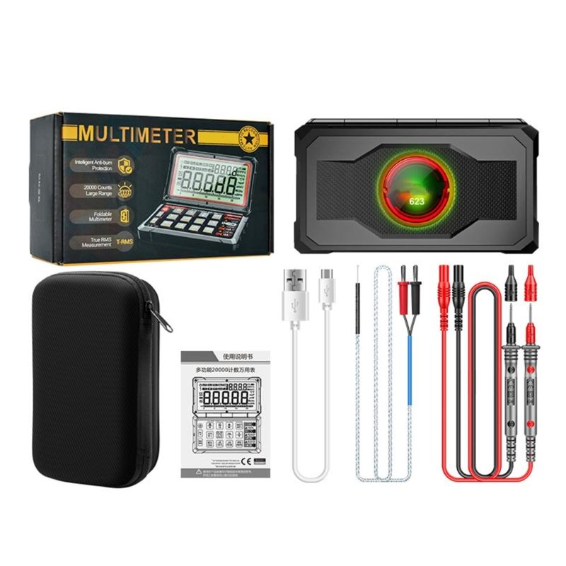 Digital Multimeter 623 with Auto Ranges Selection and Overload Protections for Home Repair and Industrial Use 1
Digital Multimeter 623 with Auto Ranges Selection and Overload Protections for Home Repair and Industrial Use 1