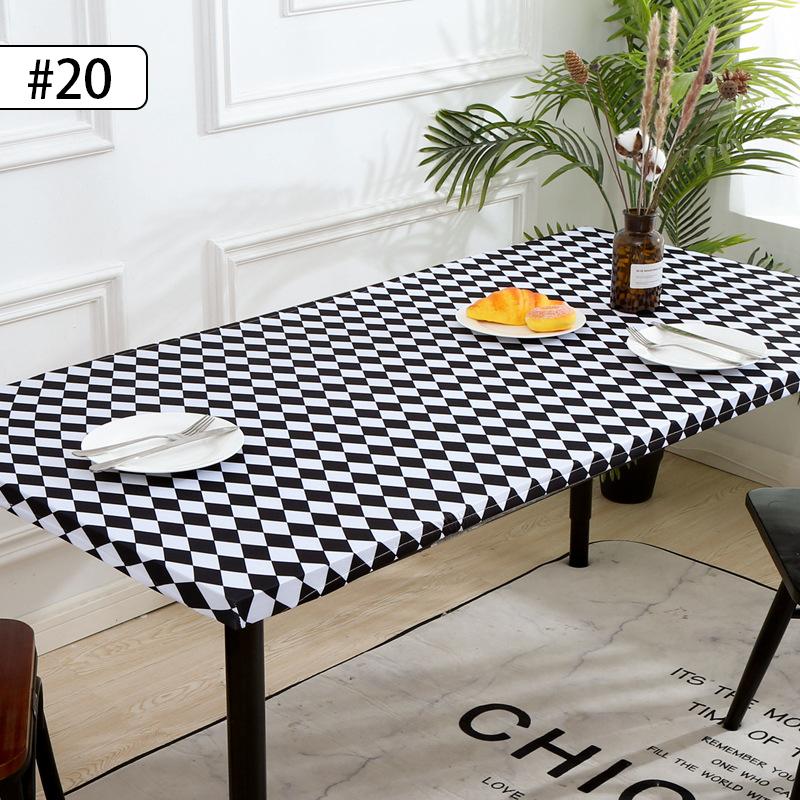 Elastic Fitted Table Cloth Rectangular Dining Coffee Tea Tablecloth Hotel Conference Wedding Decoration Tablecloth 122x61CM
Elastic Fitted Table Cloth Rectangular Dining Coffee Tea Tablecloth Hotel Conference Wedding Decoration Tablecloth 122x61CM