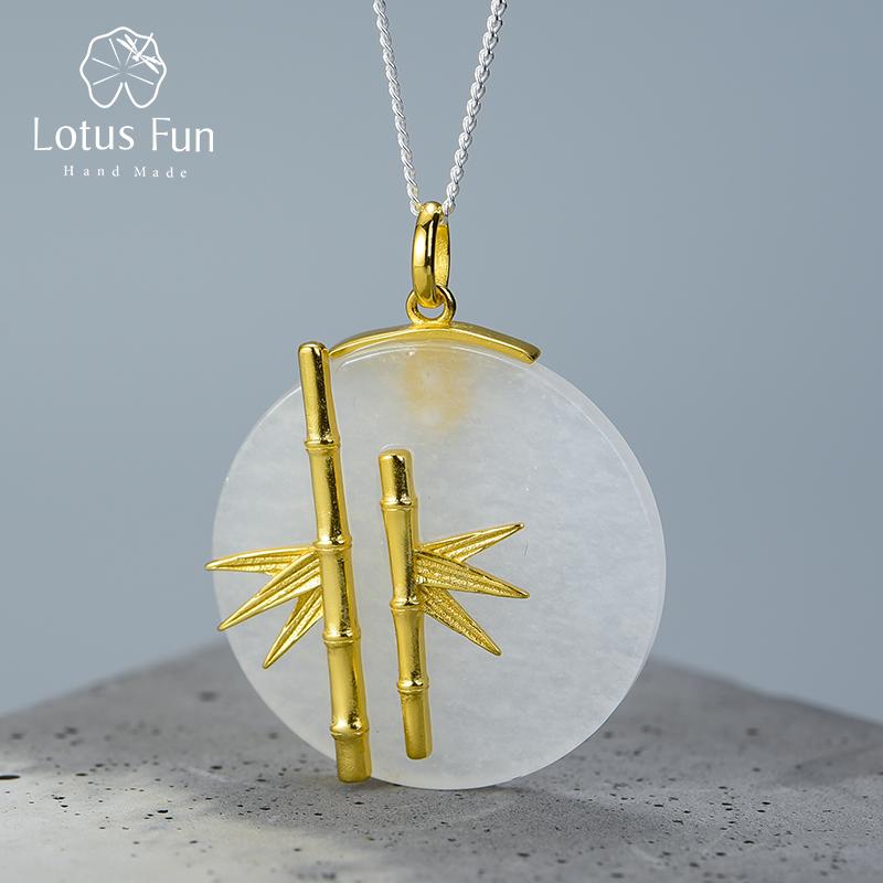Lotus Fun Настоящее серебро 925 пробы Натуральный творческий дизайнер ручной работы Ювелирные изделия Уникальный кулон из свежего бамбука без ожерелья
Lotus Fun Настоящее серебро 925 пробы Натуральный творческий дизайнер ручной работы Ювелирные изделия Уникальный кулон из свежего бамбука без ожерелья