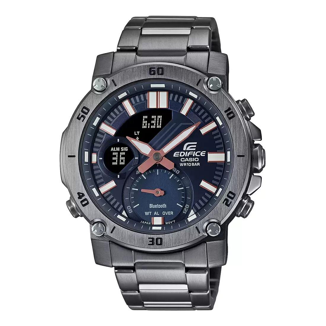 Часы черные с подключением по Bluetooth мужские, Black Bluetooth Connect Men s Watch, Casio
Часы черные с подключением по Bluetooth мужские, Black Bluetooth Connect Men s Watch, Casio