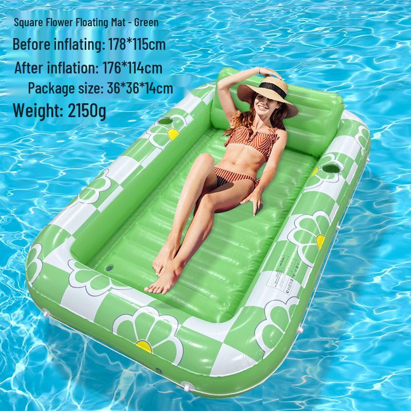 Eco-Friendly Heart-Shaped Double Inflatable Floating Bed with Pillow and Cup Holder Double Person Float
Eco-Friendly Heart-Shaped Double Inflatable Floating Bed with Pillow and Cup Holder Double Person Float