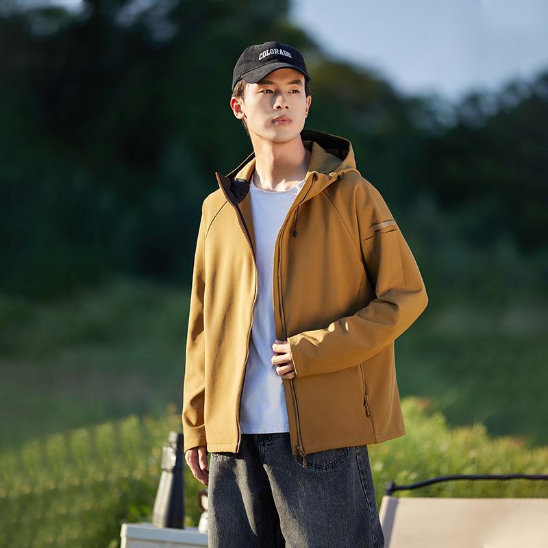 Женская модная куртка-ветровка софтшелл с капюшоном - Ветрозащитная повседневная куртка для весны и осени для альпинизма и активного отдыха L
Женская модная куртка-ветровка софтшелл с капюшоном - Ветрозащитная повседневная куртка для весны и осени для альпинизма и активного отдыха L