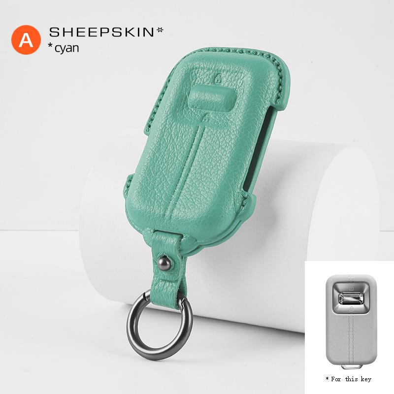 For Zeekr 001 9X 2026 goatskin Smart Key Keyless Remote Fob Case Car key protection cover
For Zeekr 001 9X 2026 goatskin Smart Key Keyless Remote Fob Case Car key protection cover