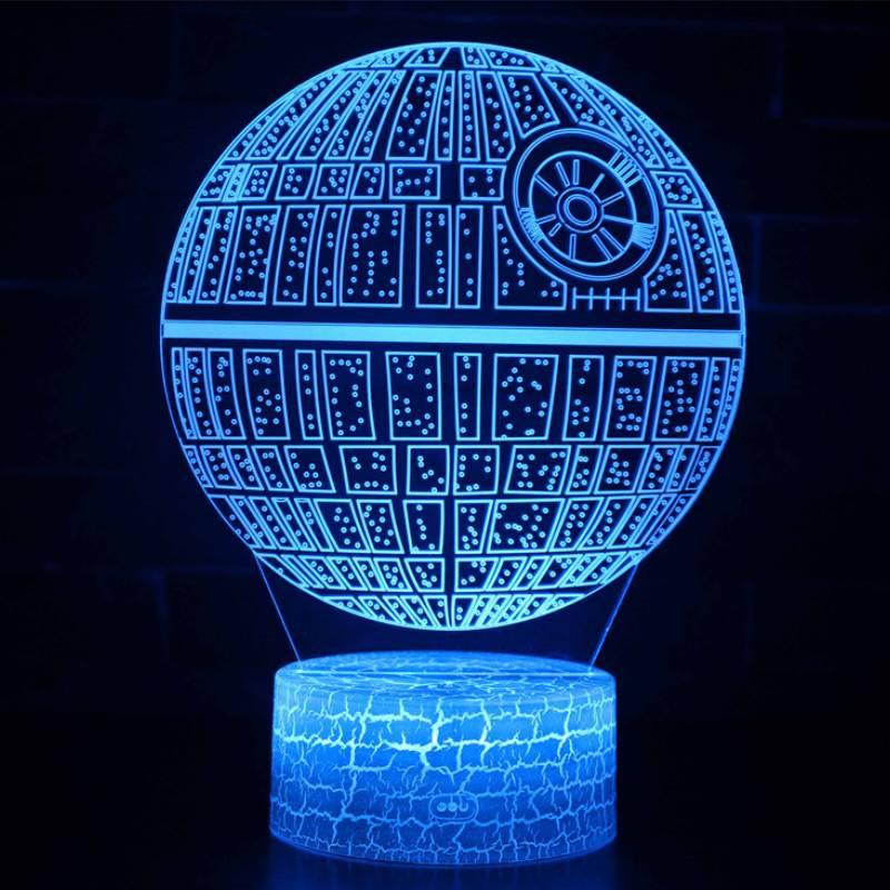 Звездные войны 3D Цветная сенсорная настольная лампа Креативный подарок и декоративный ночник Style A
Звездные войны 3D Цветная сенсорная настольная лампа Креативный подарок и декоративный ночник Style A