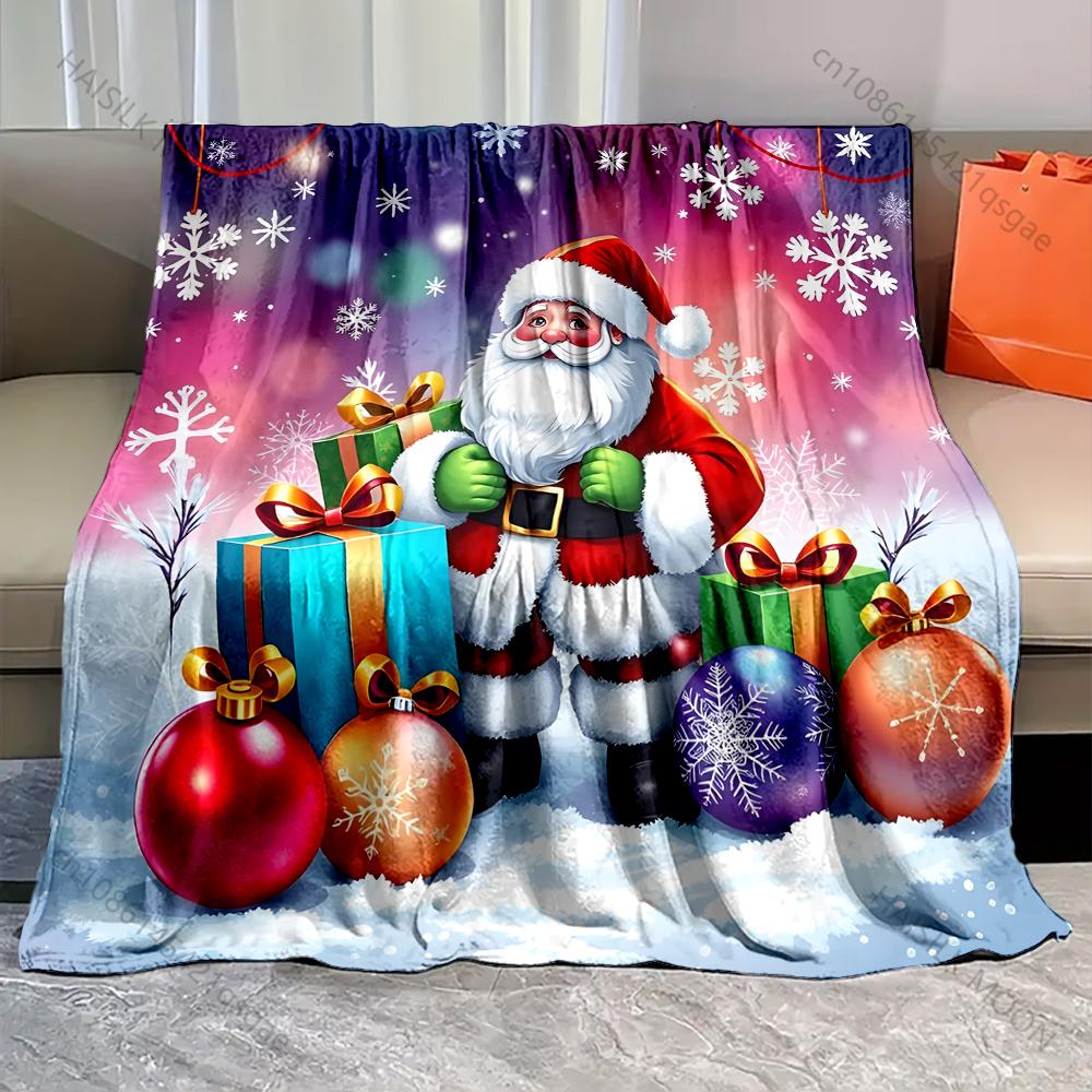 Santa with Gifts and Snowflakes Pattern Blanket Flannel Material Soft Warm for All SeasonsFor Home Outdoor Camping Picnics RV 75x100cm
Santa with Gifts and Snowflakes Pattern Blanket Flannel Material Soft Warm for All SeasonsFor Home Outdoor Camping Picnics RV 75x100cm