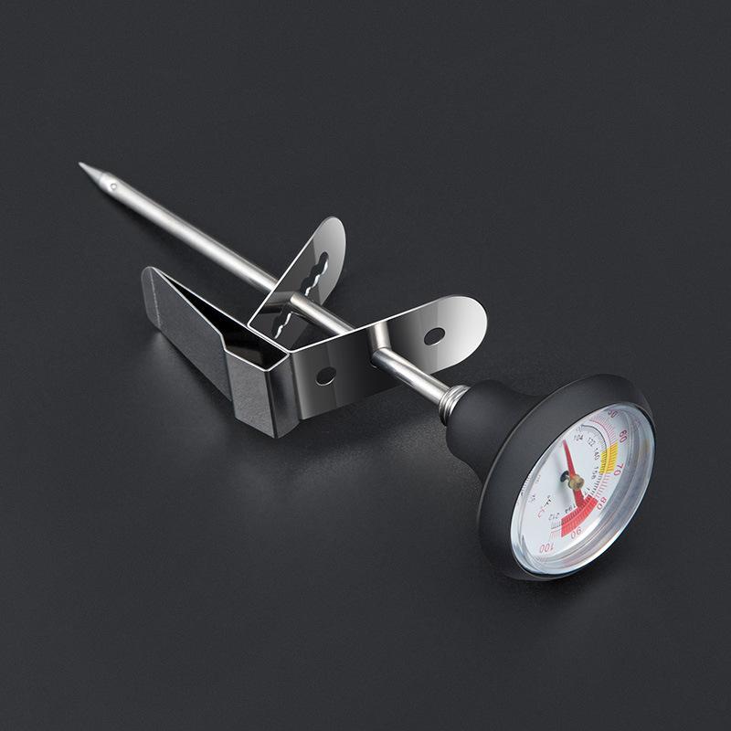 Hand coffee thermometer Coffee pot with milk latte jar can be clipped stainless steel pointer probe thermometer
Hand coffee thermometer Coffee pot with milk latte jar can be clipped stainless steel pointer probe thermometer