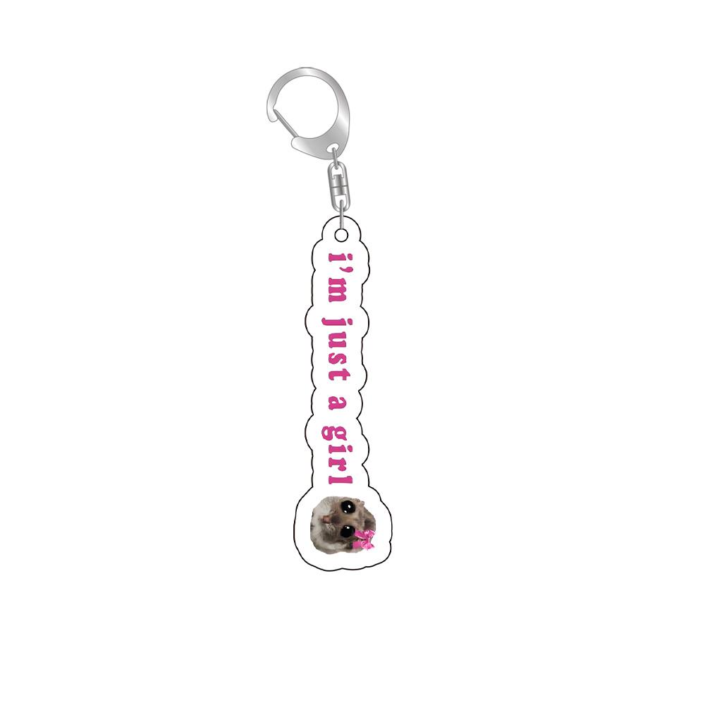 Acrylic Pink Bow Cute Sand Hamster Key Chain Keychains Ring Funny Pendant For Bag Accessories Jewelry Fans Gift Photo Decoration 6 cm
Acrylic Pink Bow Cute Sand Hamster Key Chain Keychains Ring Funny Pendant For Bag Accessories Jewelry Fans Gift Photo Decoration 6 cm