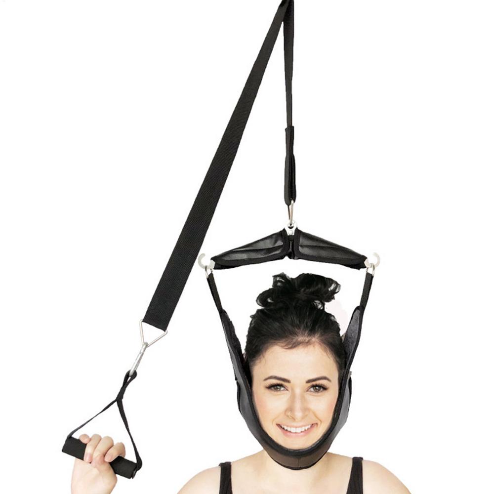 Cervical Neck Traction Hanging Device Soft Neck Stretching Belt Pain Relief Medical Neck Orthosis Adjustable Traction Frame чорний
Cervical Neck Traction Hanging Device Soft Neck Stretching Belt Pain Relief Medical Neck Orthosis Adjustable Traction Frame чорний