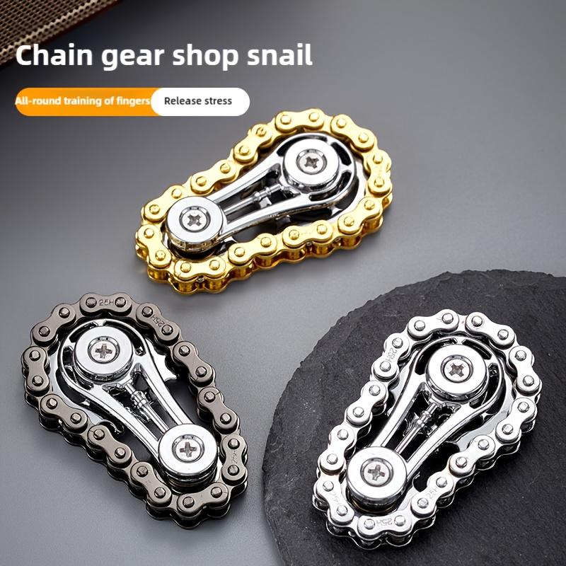 New Sprockets Flywheel Fingertip Gyro Fidget Spinner Antistress Anxiety Metal Bike Chains EDC Spinner Fidget Toys For Adult золотий
New Sprockets Flywheel Fingertip Gyro Fidget Spinner Antistress Anxiety Metal Bike Chains EDC Spinner Fidget Toys For Adult золотий
