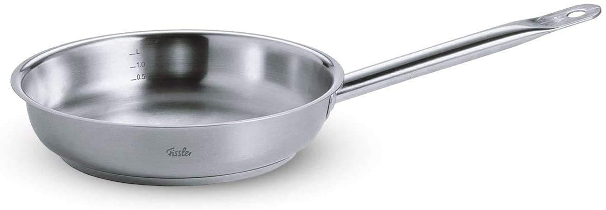 Fissler Frying Pan Pro Collection 28cm Gas Compatible Stainless Steel Made in Germany (Old Type) Fire/IH 84-368-281
Fissler Frying Pan Pro Collection 28cm Gas Compatible Stainless Steel Made in Germany (Old Type) Fire/IH 84-368-281