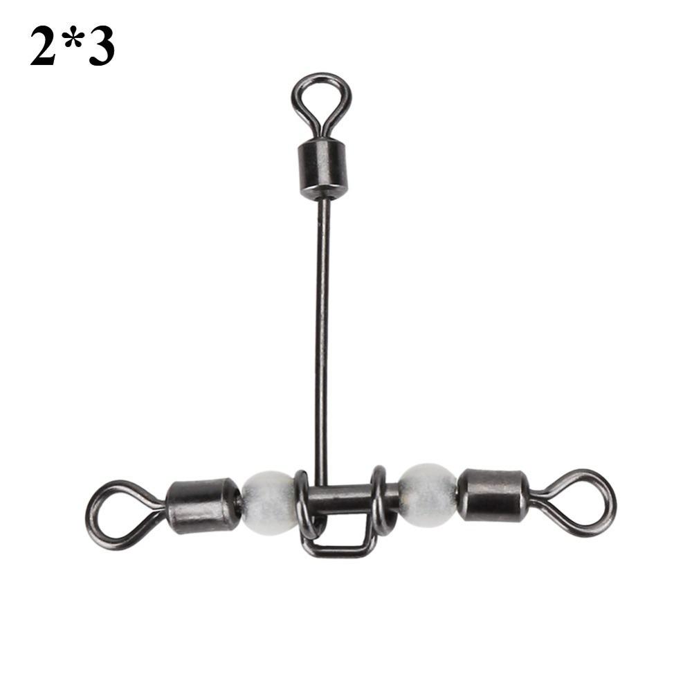 20PCS T-Barrel 3 Way Fishing Swivels Heavy Duty Fishing Swivels Freshwater Fishing 2*3#
20PCS T-Barrel 3 Way Fishing Swivels Heavy Duty Fishing Swivels Freshwater Fishing 2*3#