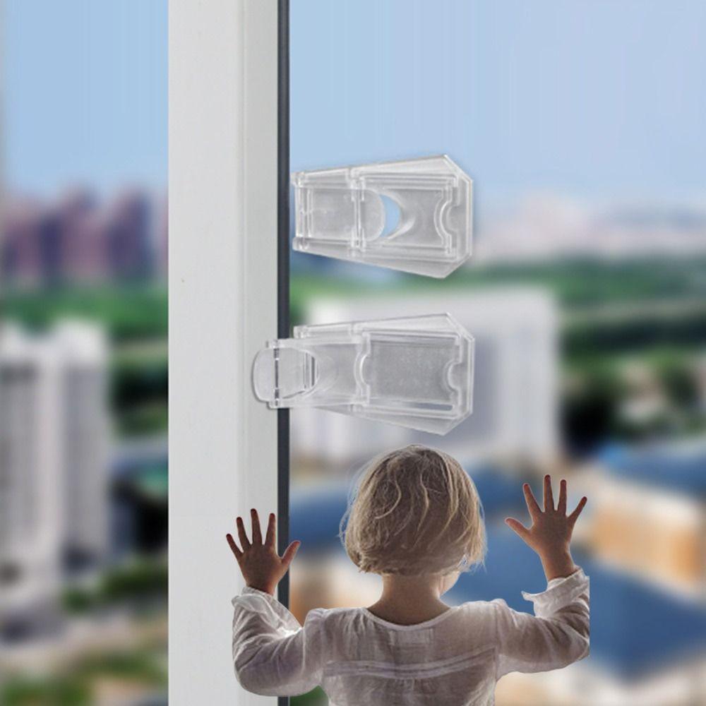 Anti-pinch Sliding Door Lock Transparent Sliding Sash Stopper for Child Security Protection B
Anti-pinch Sliding Door Lock Transparent Sliding Sash Stopper for Child Security Protection B