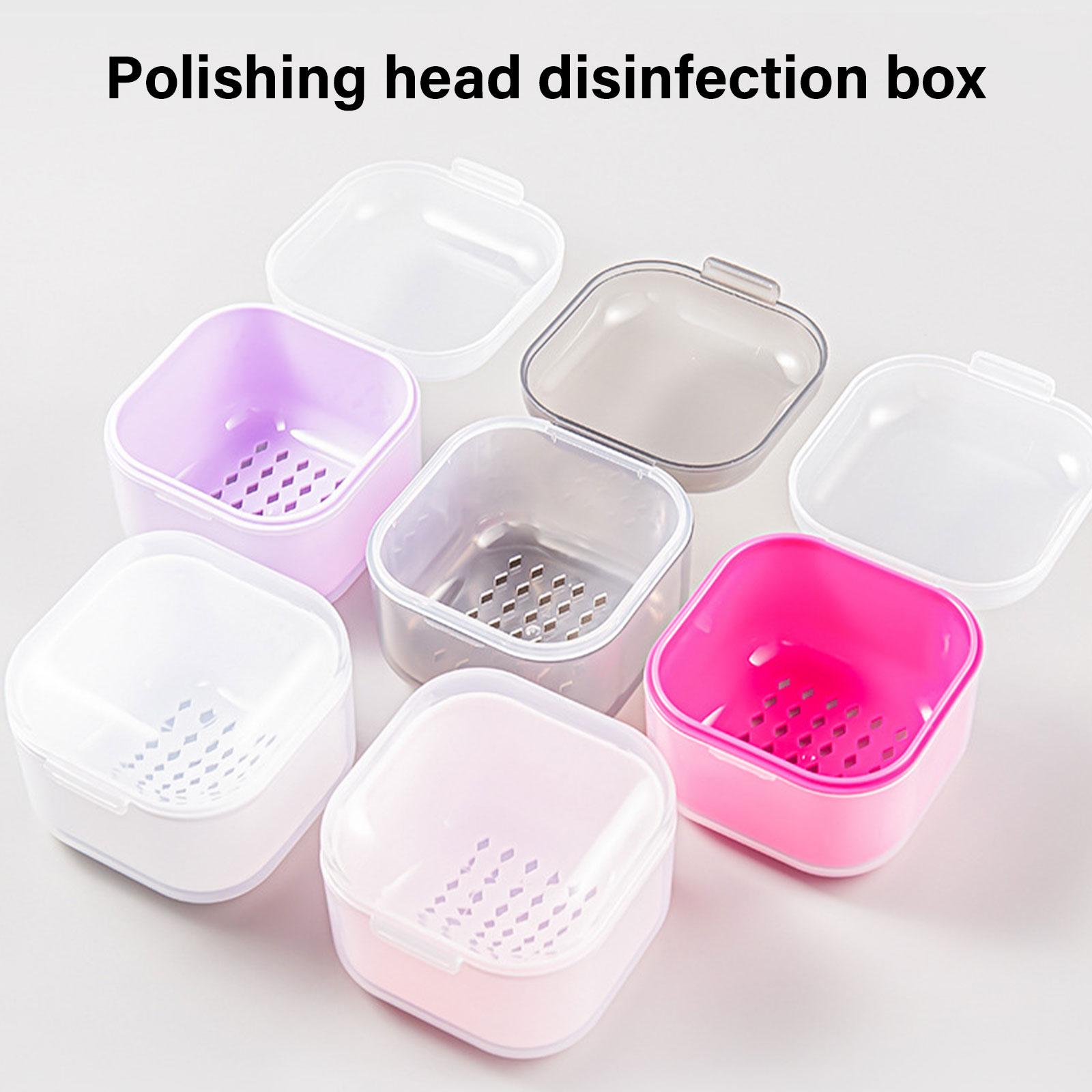 Plastic Sterilizer Box for Nail Art Tools Manicure Pedicure Storage Container with Double Layer Nail Drill Bits Cleaner
Plastic Sterilizer Box for Nail Art Tools Manicure Pedicure Storage Container with Double Layer Nail Drill Bits Cleaner