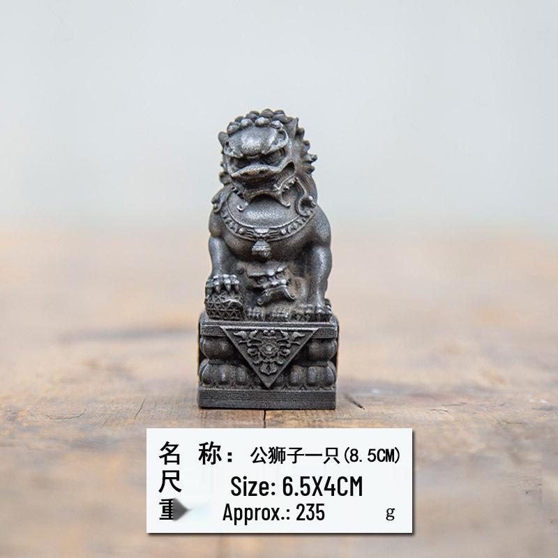 Chinese National Style Stone Lion Resin Table Decor for Home & Office
Chinese National Style Stone Lion Resin Table Decor for Home & Office