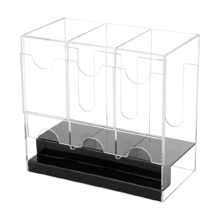 Sturdy ABS Trading Card Storage Container With Push Through Systems чорний
Sturdy ABS Trading Card Storage Container With Push Through Systems чорний