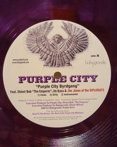 12inch Record PURPLE CITY Purple City Byrdgang BBGSI55 BABYGRANDE 2005 US Rap HipHopRB Used
12inch Record PURPLE CITY Purple City Byrdgang BBGSI55 BABYGRANDE 2005 US Rap HipHopRB Used