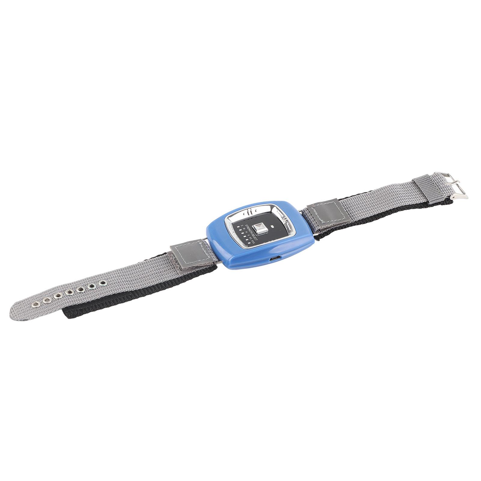 Snore Watch Electric Portable 3 Modes Dredging Meridians Breathable Adjustable Sleep Aid Watch Blue білий
Snore Watch Electric Portable 3 Modes Dredging Meridians Breathable Adjustable Sleep Aid Watch Blue білий