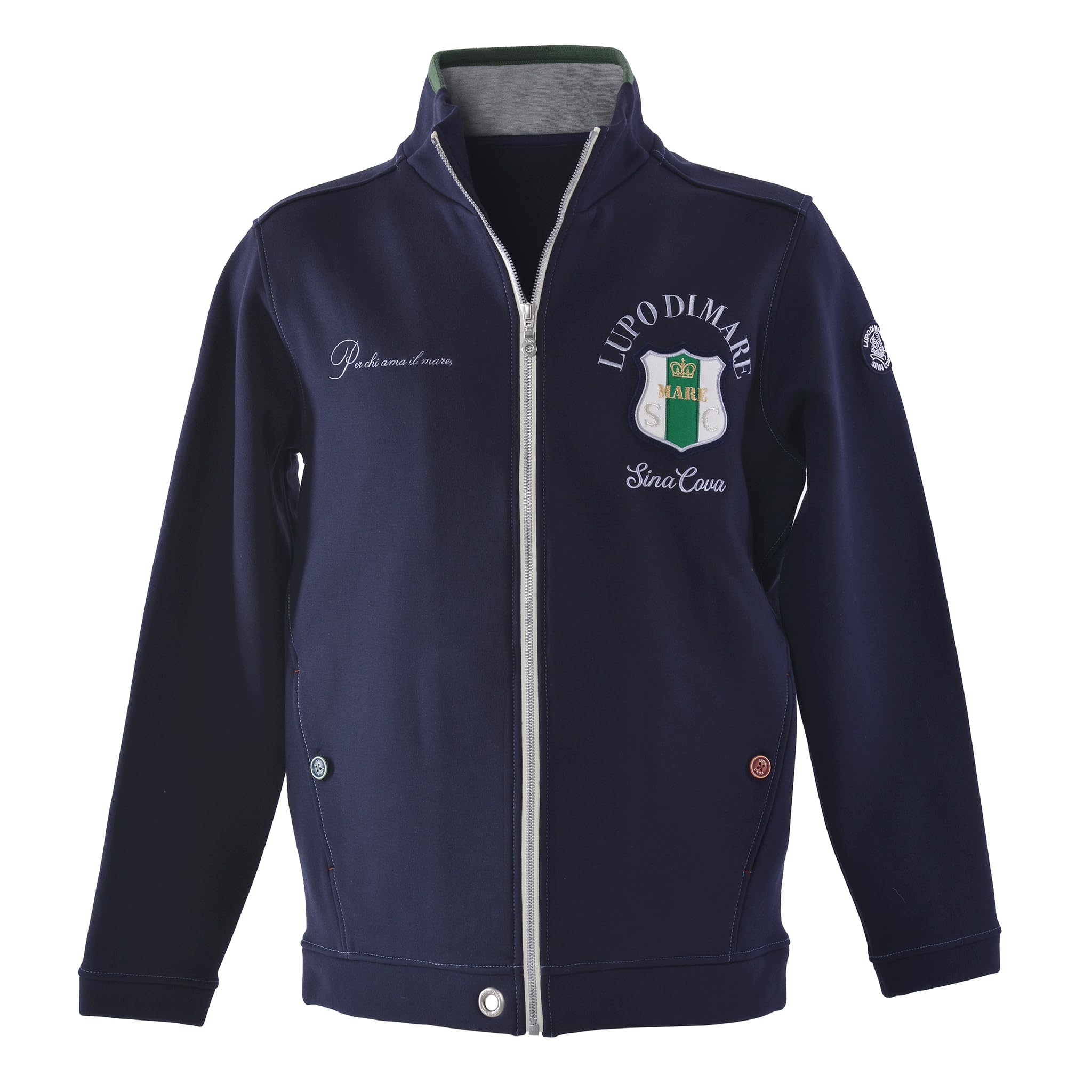 Sinacova Men s Track Jacket, Long Sleeve, Lightweight, Color-Coordinated, Pockets, Embroidered Emblem, 25213040290L
Sinacova Men s Track Jacket, Long Sleeve, Lightweight, Color-Coordinated, Pockets, Embroidered Emblem, 25213040290L
