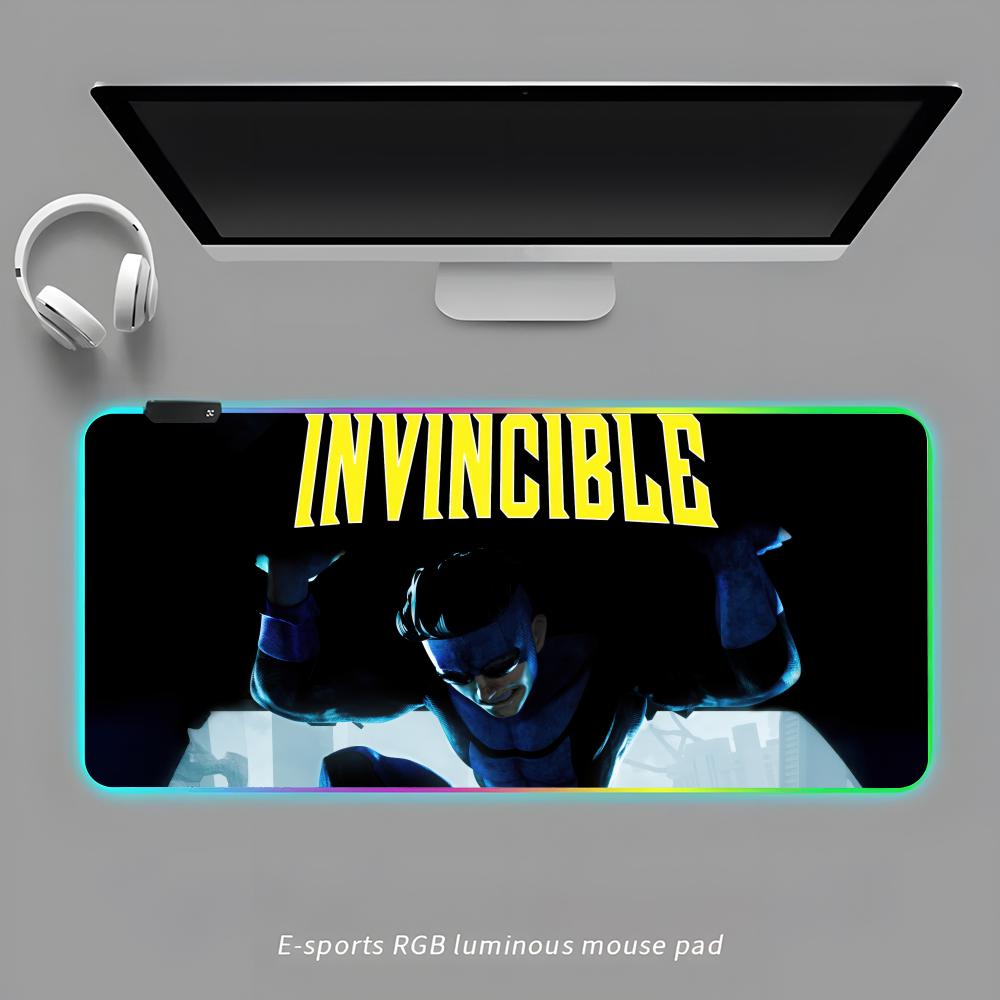 Коврик для мыши серии Invincible RGB Игровой коврик для мыши Настольный коврик HD Игровой Большой светодиодный Свет XXL Коврики для мыши RGB600x300x3mm
Коврик для мыши серии Invincible RGB Игровой коврик для мыши Настольный коврик HD Игровой Большой светодиодный Свет XXL Коврики для мыши RGB600x300x3mm