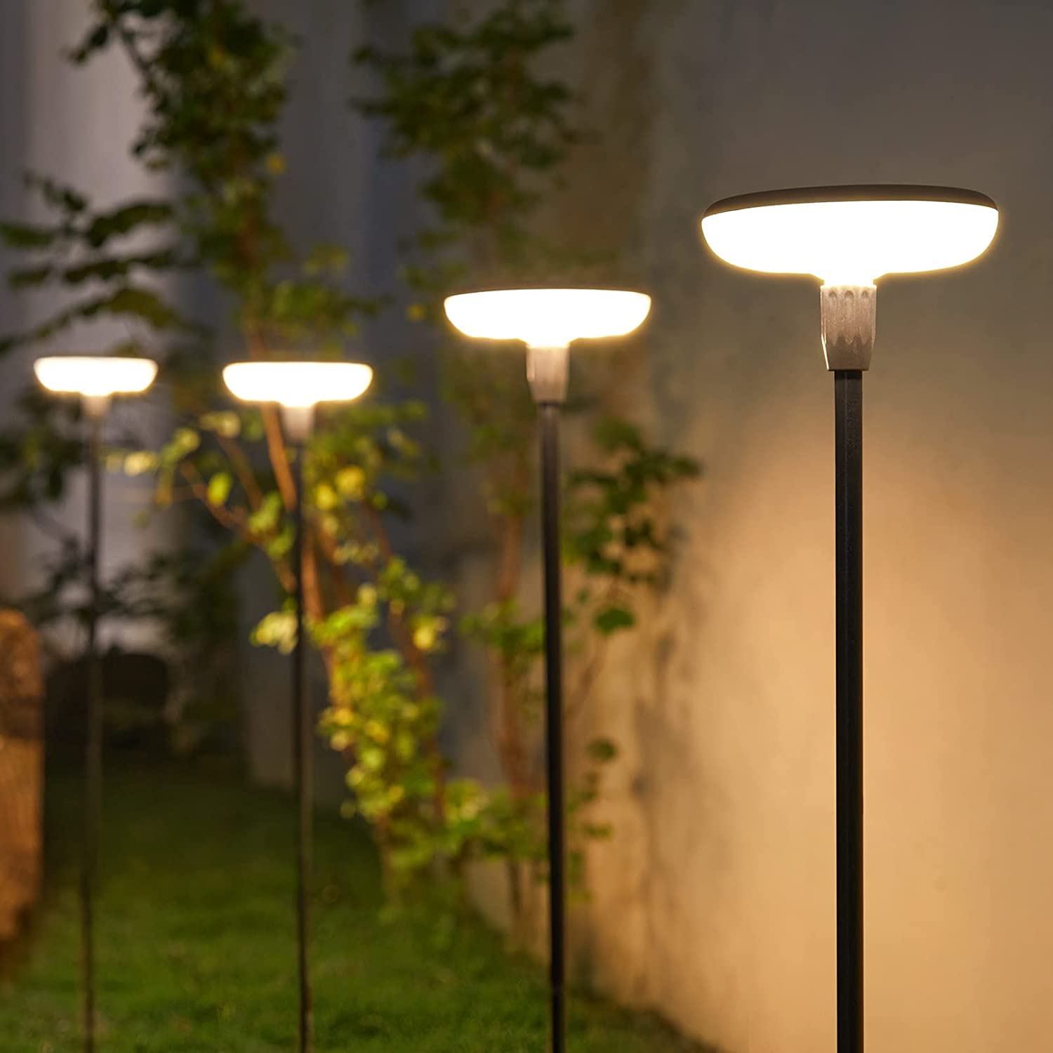 PUAIDA Solar Outdoor Lights, Set of 4, Swaying Garden Lights, Stylish, Recessed, IP67 Waterproof, 34 Lumens, High Brightness, Warm White LEDs,
PUAIDA Solar Outdoor Lights, Set of 4, Swaying Garden Lights, Stylish, Recessed, IP67 Waterproof, 34 Lumens, High Brightness, Warm White LEDs,