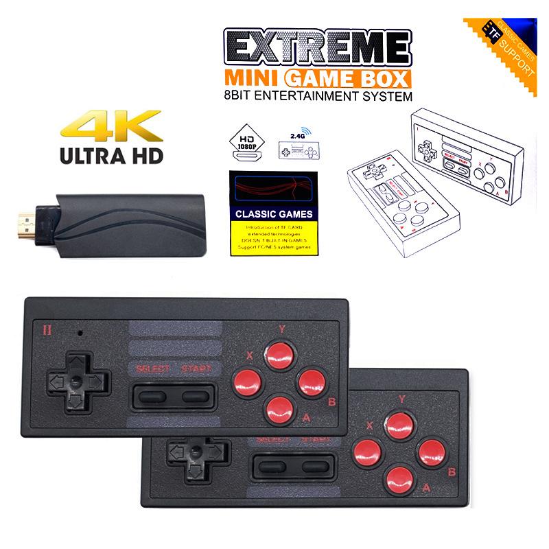 Y-3U Extreme Mini Classic Game Box 8-Bit Entertainment System 2.4G Wireless 4K Ultra HD TV Game Console Support TF Card (Built-in 628 Games)
Y-3U Extreme Mini Classic Game Box 8-Bit Entertainment System 2.4G Wireless 4K Ultra HD TV Game Console Support TF Card (Built-in 628 Games)