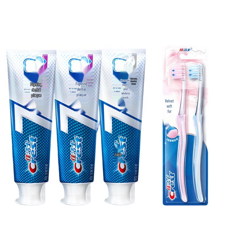 Crest All-round 7-Effect Toothpaste & Gum Care Set
Crest All-round 7-Effect Toothpaste & Gum Care Set